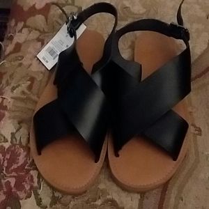 Universal Thread Sarina Crossband Slide Sandals